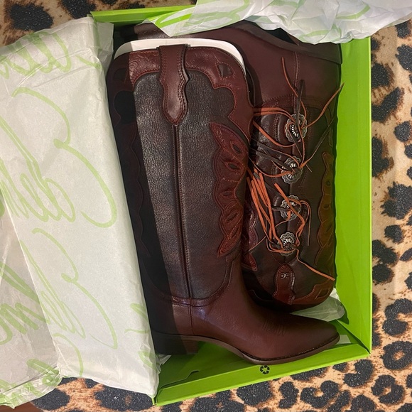 Sam Edelman Rhett Cowboy Boots - Picture 2 of 13